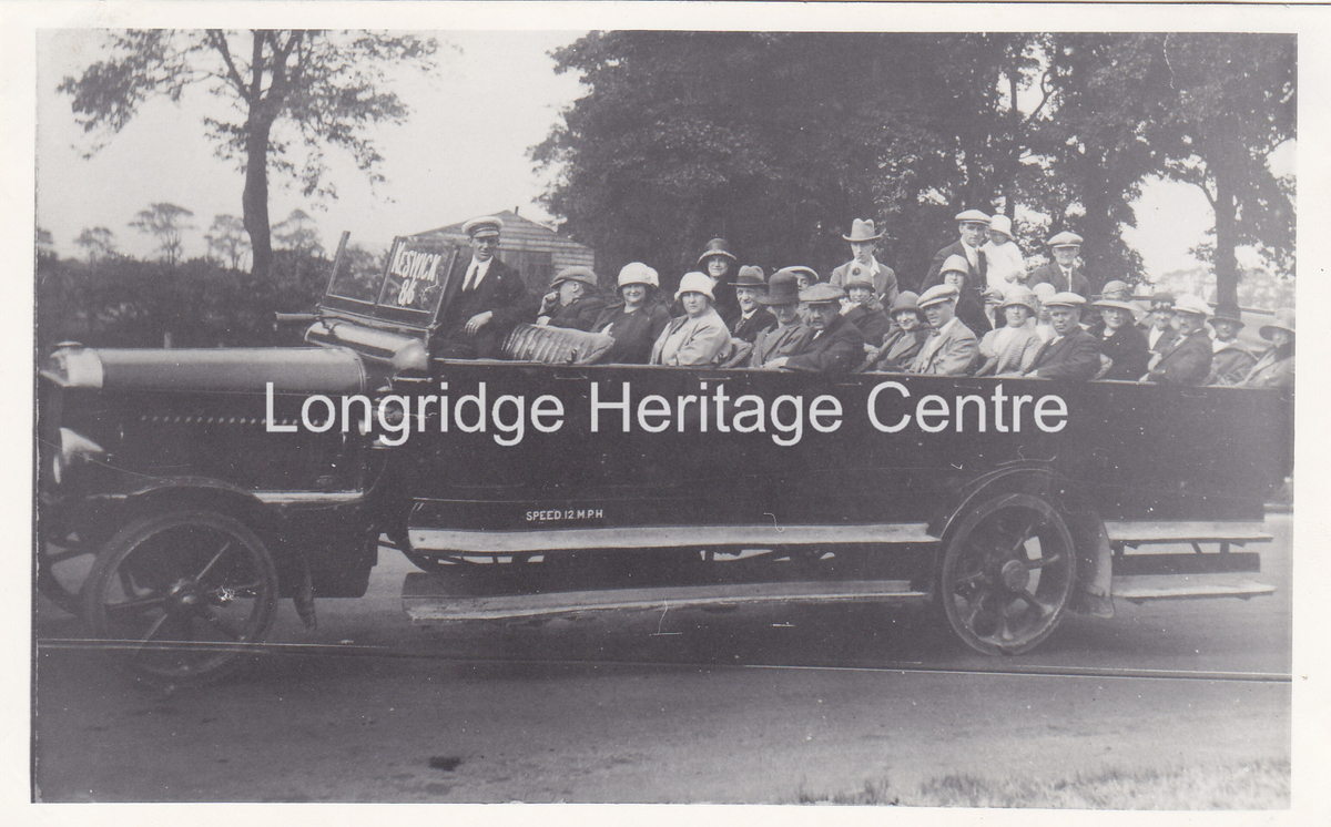 145C - Charabanc Trip - A local outing to Keswick - 1920